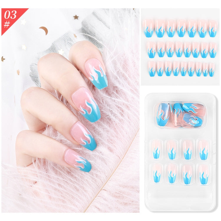 5 Sets Wear Nail Art Christmas Ballet Fake Nails Finished Product Removable Wear Nail