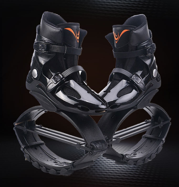 Jumping Shoes Bounce Shoes Indoor Sports Rebound Shoes, Size: 39/41  (Black Orange Label)