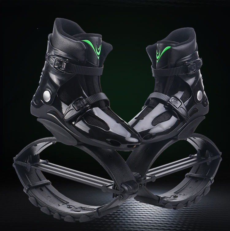 Jumping Shoes Bounce Shoes Indoor Sports Rebound Shoes, Size:  39/41  (Black Green Label)