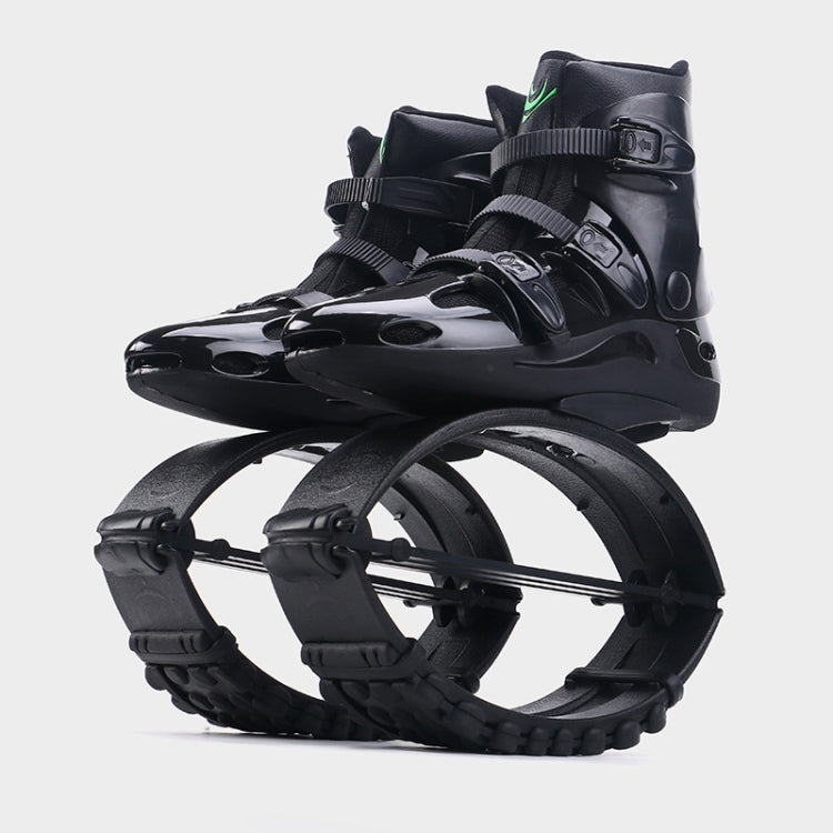 Jumping Shoes Bounce Shoes Indoor Sports Rebound Shoes, Size: 42/44  (Black Green Label)