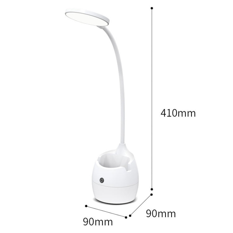 Rechargeable  2500mAh Student Writing Reading Learning Desk Lamp with Pen Holder