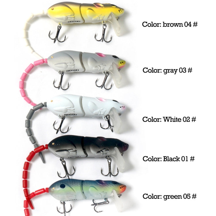 15.5cm15.5g Broken Mouse Minnow Bait Lure Hard Bait Fake Bait Fishing Tackle