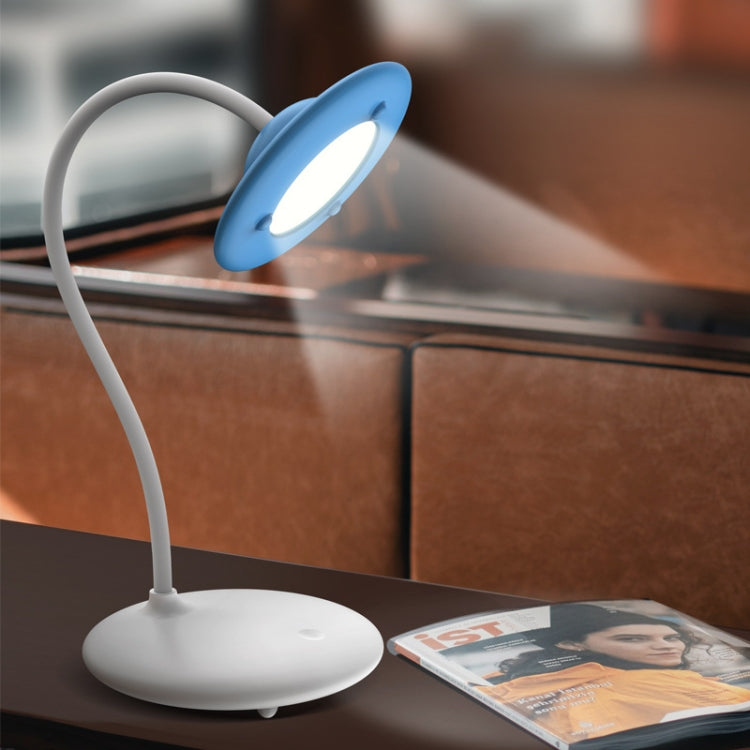 Plug-in  LED UFO Eye Protection Lamp Bedside Desk Study Lamp