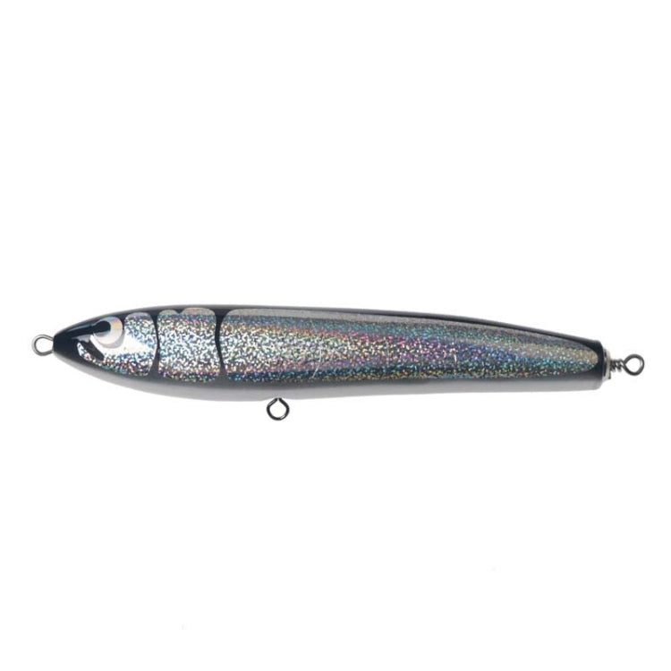 120g 22cm Floating Water Wooden Handmade Big Pencil  Deep Sea Boat Fishing Wave Lying Tuna Bait