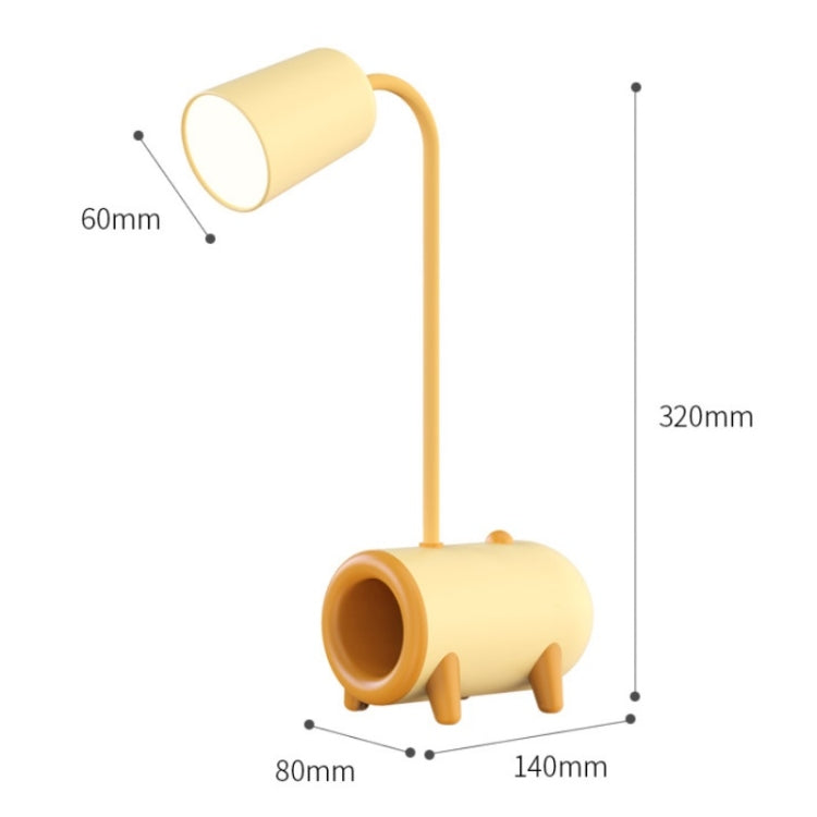 2500mAh LED Eye Protection Desk Lamp Desk Study USB Rechargeable Reading Lamp
