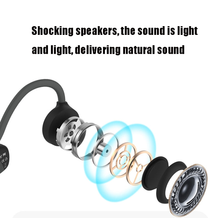 BH318 Sports Outdoor Cycling Bone Conduction Bluetooth Earphone