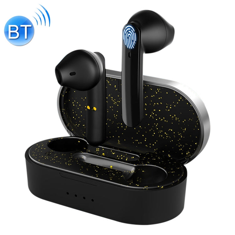 C2 TWS Noise Cancelling Wireless Bluetooth Headset Semi-In-Ear Binaural Stereo Headset