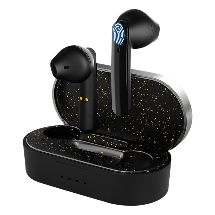 C2 TWS Noise Cancelling Wireless Bluetooth Headset Semi-In-Ear Binaural Stereo Headset