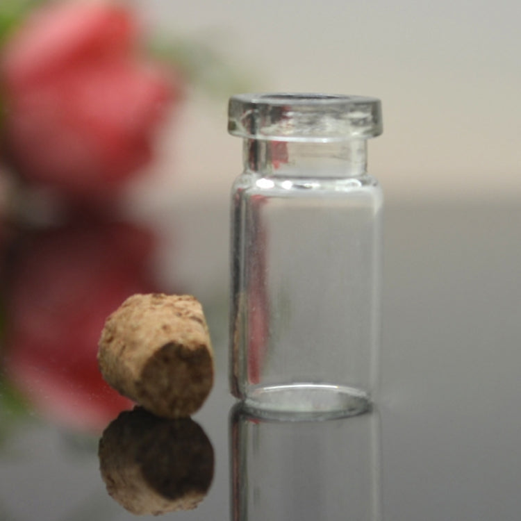 3 PCS Small Glass Bottles Creative Gifts Drifting Bottles Wishing Bottles