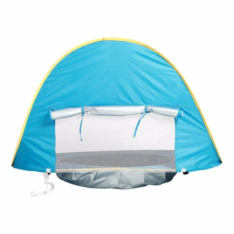 Baby Beach Tent Waterproof Pop Up Portable Shade Pool UV Protection Sun Shelter for Infant Kids Outdoor Camping Sunshade(Blue)