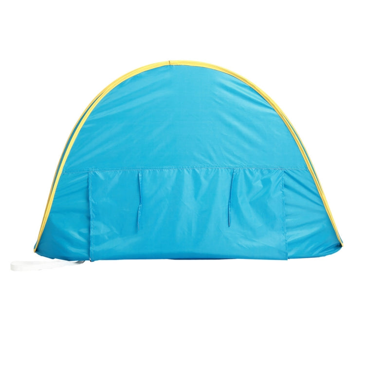 Baby Beach Tent Waterproof Pop Up Portable Shade Pool UV Protection Sun Shelter for Infant Kids Outdoor Camping Sunshade(Blue)