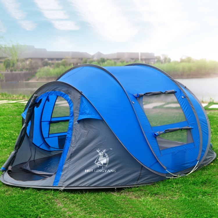 Outdoor Automatic Tents Throwing Pop Up Waterproof Camping Hiking Tent Waterproof Large Family Tents