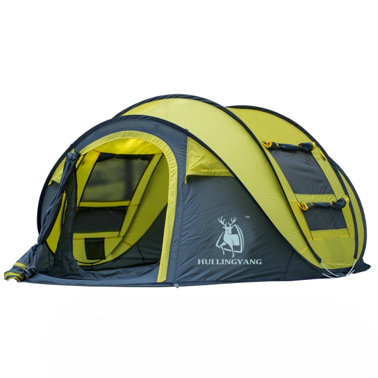 Outdoor Automatic Tents Throwing Pop Up Waterproof Camping Hiking Tent Waterproof Large Family Tents