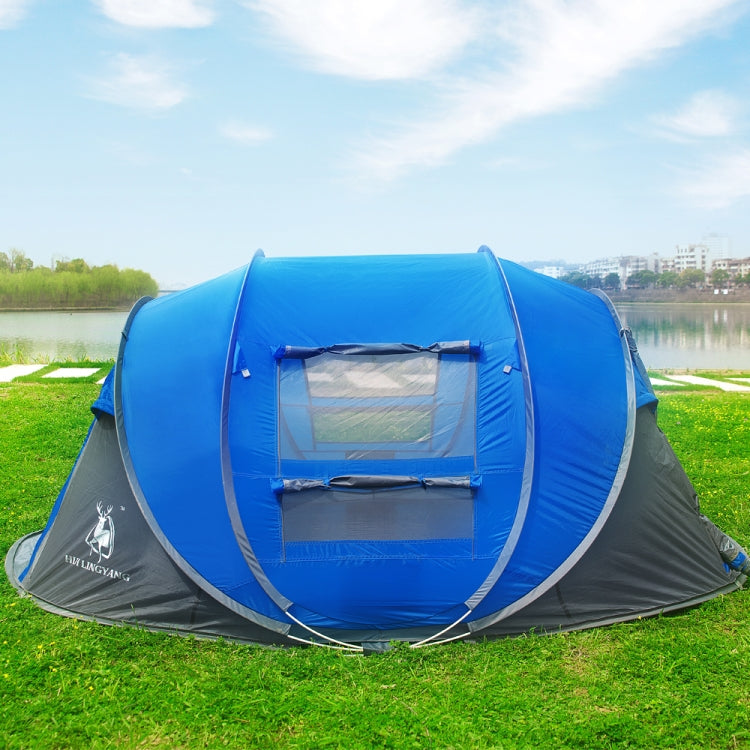 Outdoor Automatic Tents Throwing Pop Up Waterproof Camping Hiking Tent Waterproof Large Family Tents