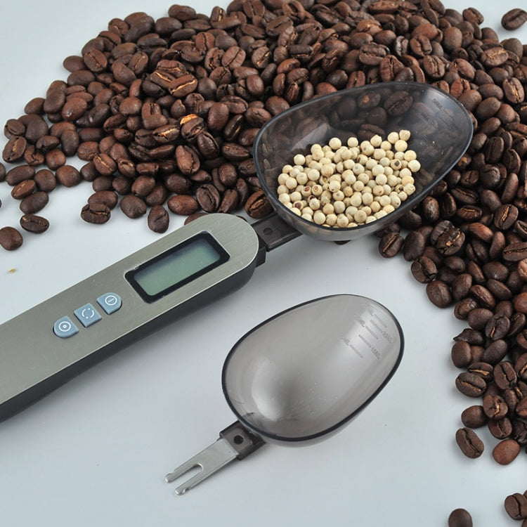 Electronic Scale Double-Head Measuring Spoon Scale Kitchen Household Baking Scale Measuring Range: 0.3/300g, 0.3/500g