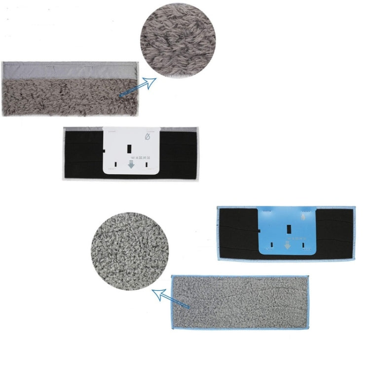 Sweeper Accessories Mop Wet & Dry Type for IRobot Braava / Jet / M6, Specification:6-piece Set (3 Dry Wipes + 3 Wet Wipes)