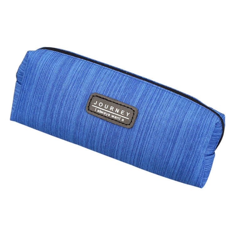 6 PCS Oxford Cloth Pencil Case Student Portable Horizontal Pattern Pencil Bag