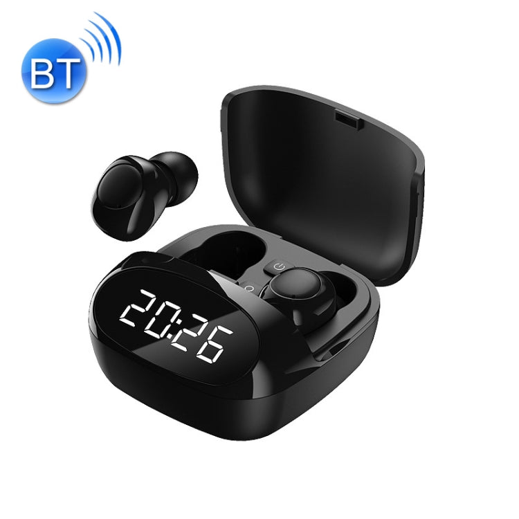 XG29 TWS Noise Cancelling In-ear Digital Display Clock Bluetooth Earphone