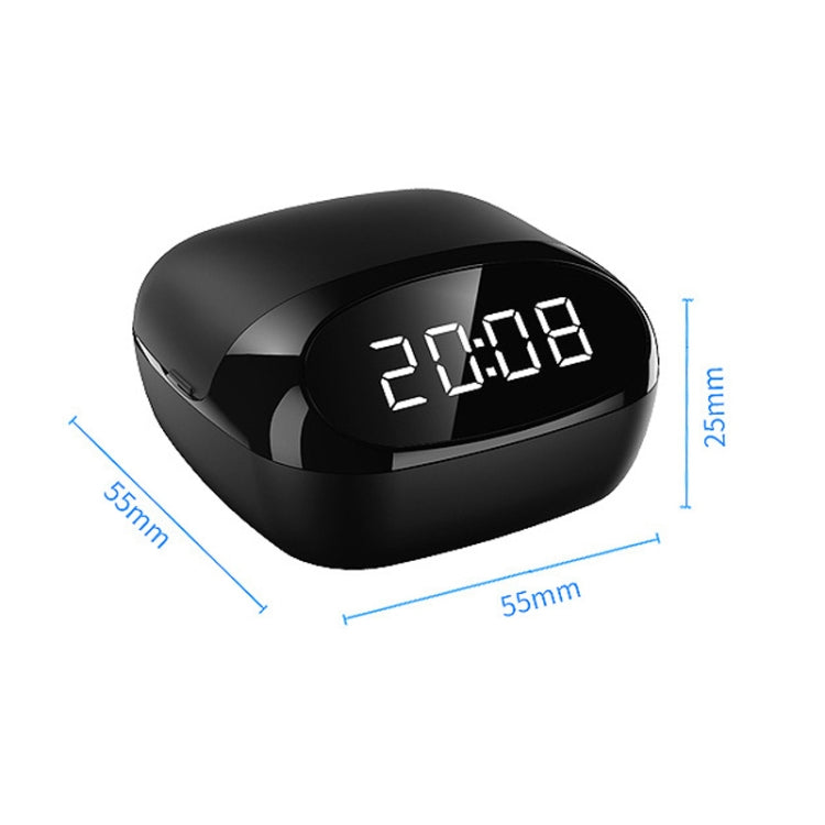 XG29 TWS Noise Cancelling In-ear Digital Display Clock Bluetooth Earphone