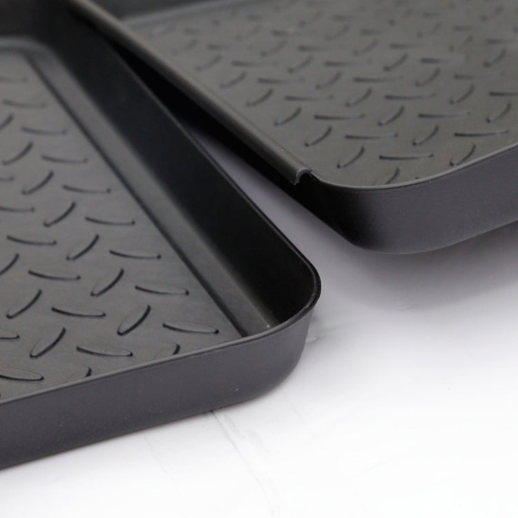 3 PCS Plastic Multi-Function Tray Shoe Tray Pet Feeding Tray