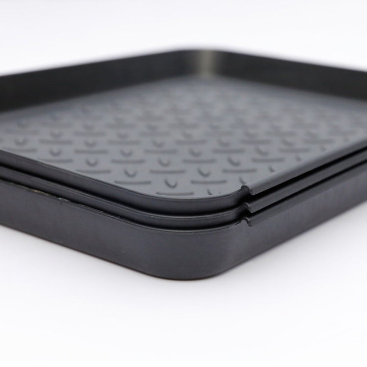 3 PCS Plastic Multi-Function Tray Shoe Tray Pet Feeding Tray