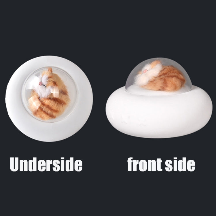 Pet Spaceship Silicone Night Light LED Bedroom Bedside Nursing Light