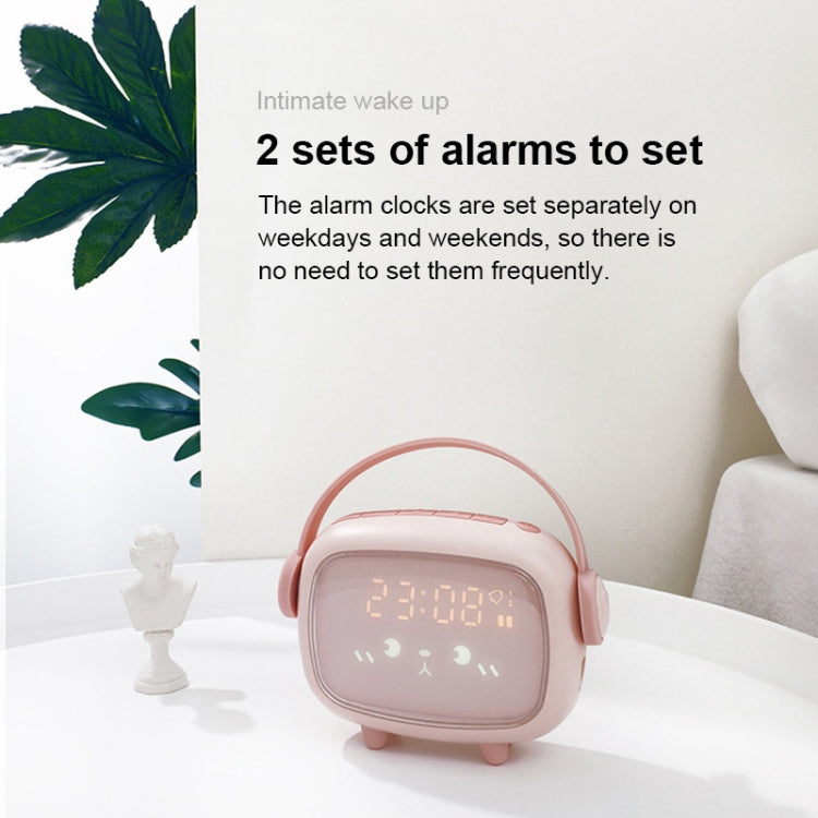 XR-MM-C2002 LED Light Children Bedside Multifunctional Intelligent Digital Alarm Clock