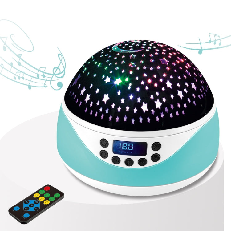 LED Starry Sky Light USB Remote Control Rotating Music Projector Lamp Romantic Starry Night Light