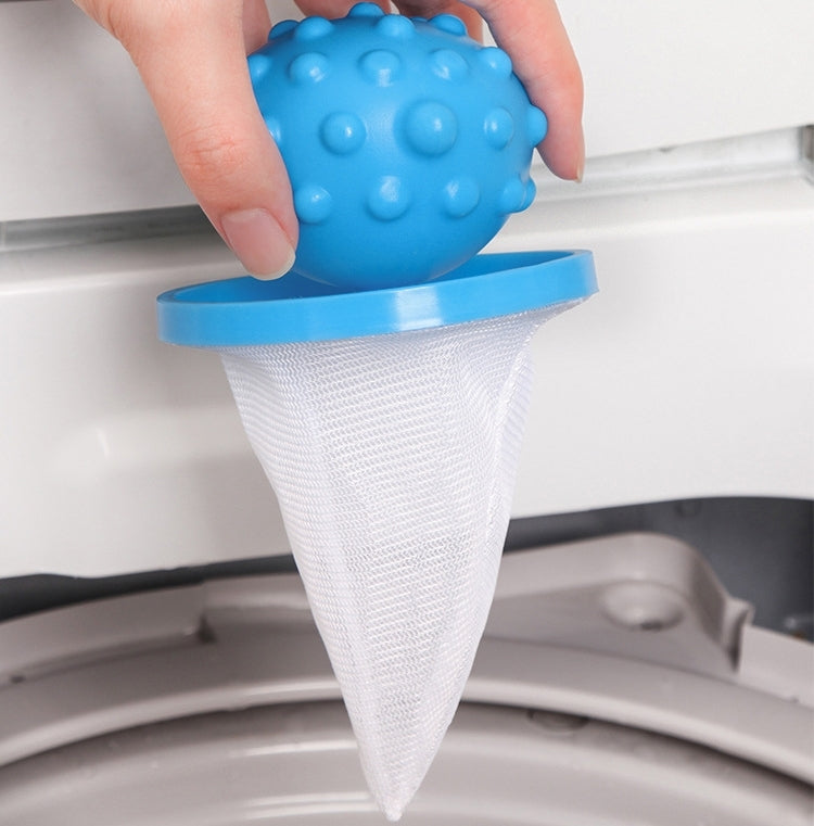 10 PCS Washing Machine Float Filter Mesh Bag Cleaning And Decontamination Laundry Ball