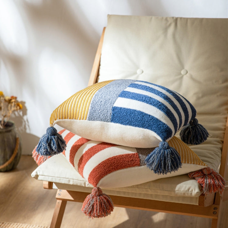 Home Furnishing Decoration Textile Throw Pillow Knitted Sofa Cushion Cover Without Core, Size: 45x 45 cm