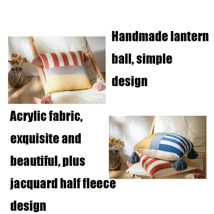Home Furnishing Decoration Textile Throw Pillow Knitted Sofa Cushion Cover Without Core, Size: 45x 45 cm