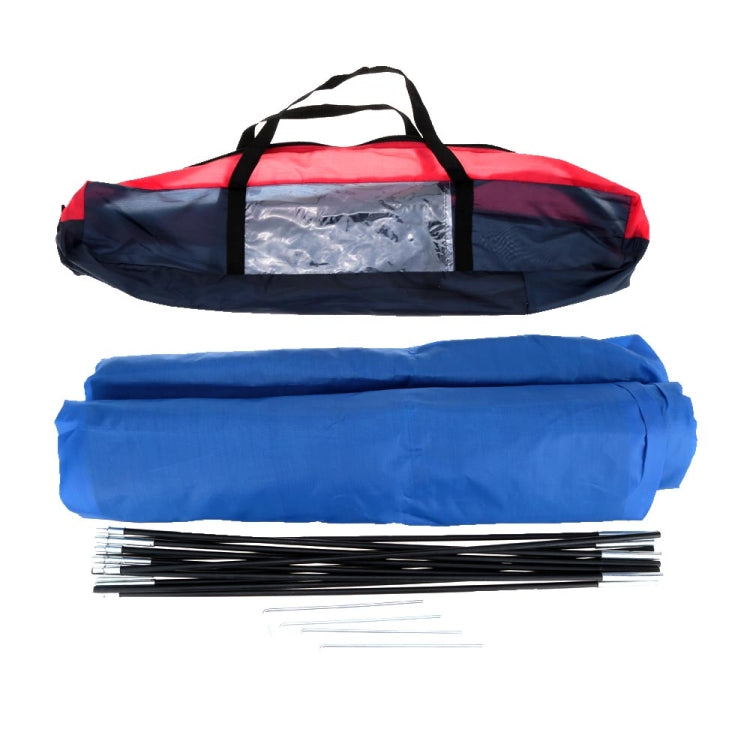 2 Persons Camping Tent Single Layer Beach Outdoor Travel Windproof Waterproof Summer Awning Tents with Bag, Random Color Delivery