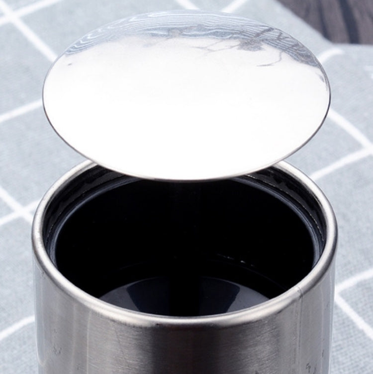 2 PCS Push-Type Toothpick Box Automatic Pop-Up Stainless Steel Dustproof Toothpick Holder