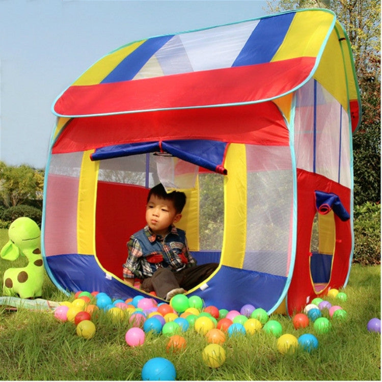 Children Toy House Yurt Game Tent Automatically Pops Up and Folds