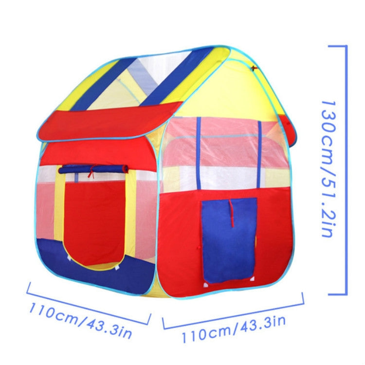 Children Toy House Yurt Game Tent Automatically Pops Up and Folds
