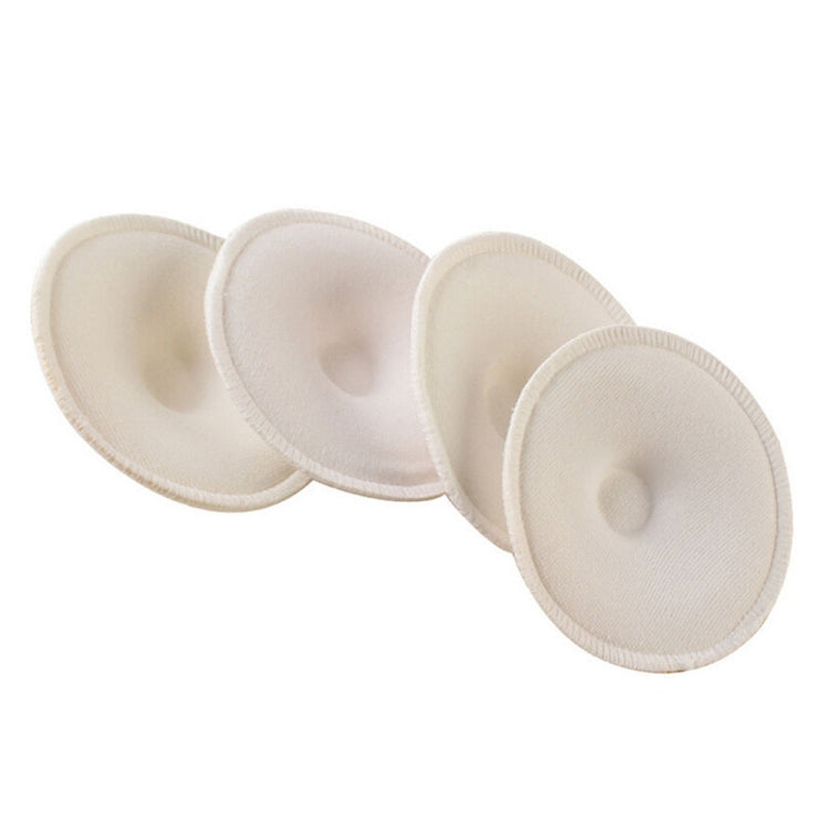 4 PCS Washable Pregnant Women Thick Three-dimensional Cotton Anti-overflow Nursing Bra Breast Pad