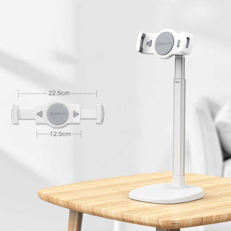 SSKY X8 Desktop Mobile Phone Tablet Computer Stand Telescopic Stand for Mobile Phones/Tablets within 13 inch