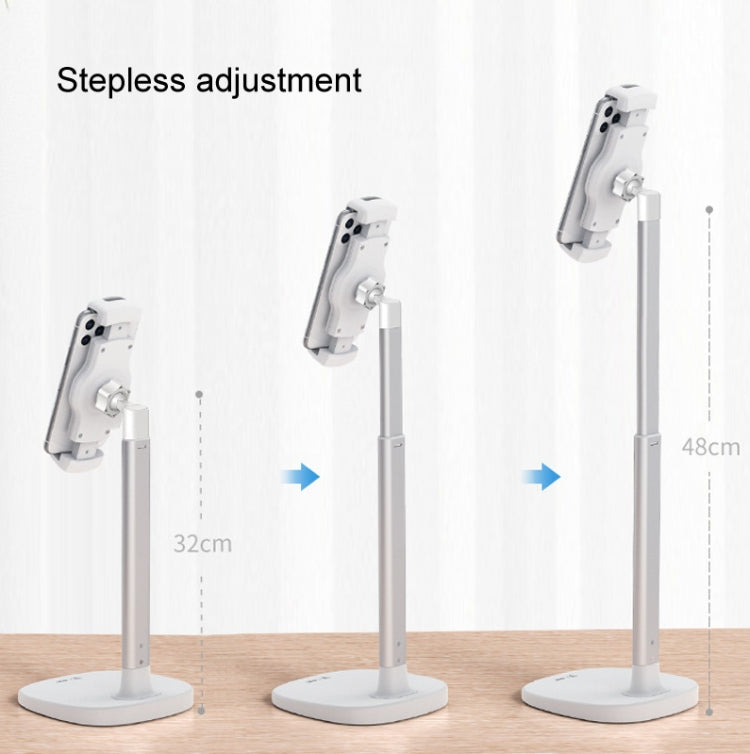 SSKY X8 Desktop Mobile Phone Tablet Computer Stand Telescopic Stand for Mobile Phones/Tablets within 13 inch