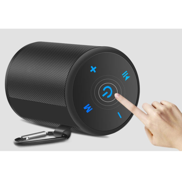 T2 min Outdoor Wireless Bluetooth Speaker Subwoofer Waterproof Speaker with Carabiner