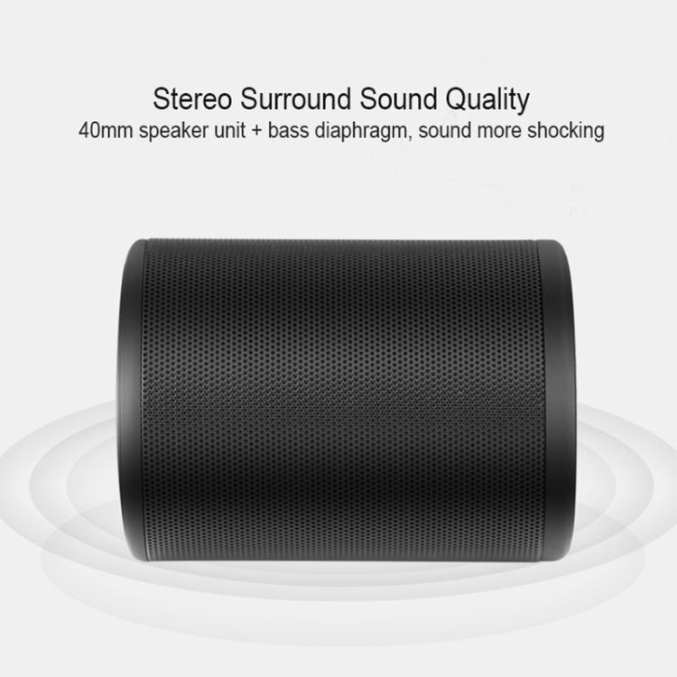 T2 min Outdoor Wireless Bluetooth Speaker Subwoofer Waterproof Speaker with Carabiner