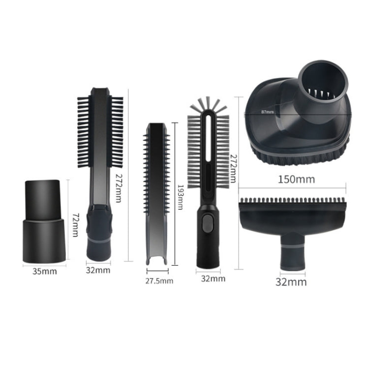 8 In 1 Multifunctional Vacuum Cleaner Suction Head Brush Adapter Converter for Midea / Haier / Philips / Electrolux/ / LG