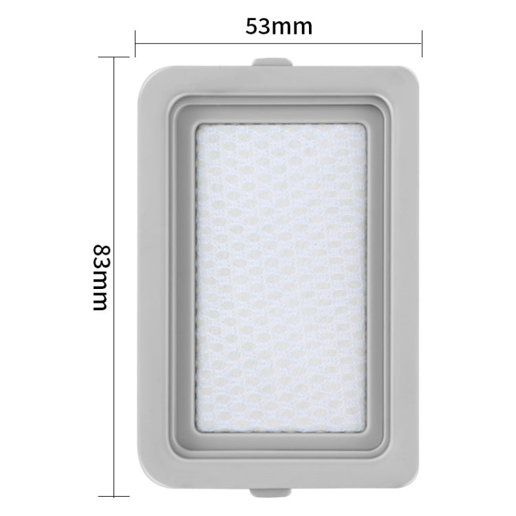 2 PCS Vacuum Cleaner/Mite Removal Instrument Accessories Filter Mesh Hypa Filter for Midea B5D