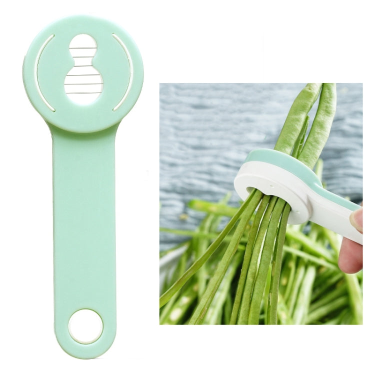 6 PCS  Kitchen Supplies Multifunctional Beans Shredder Pepper Garlic Shredder Slicer