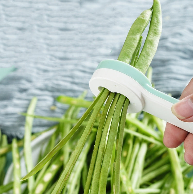 6 PCS  Kitchen Supplies Multifunctional Beans Shredder Pepper Garlic Shredder Slicer