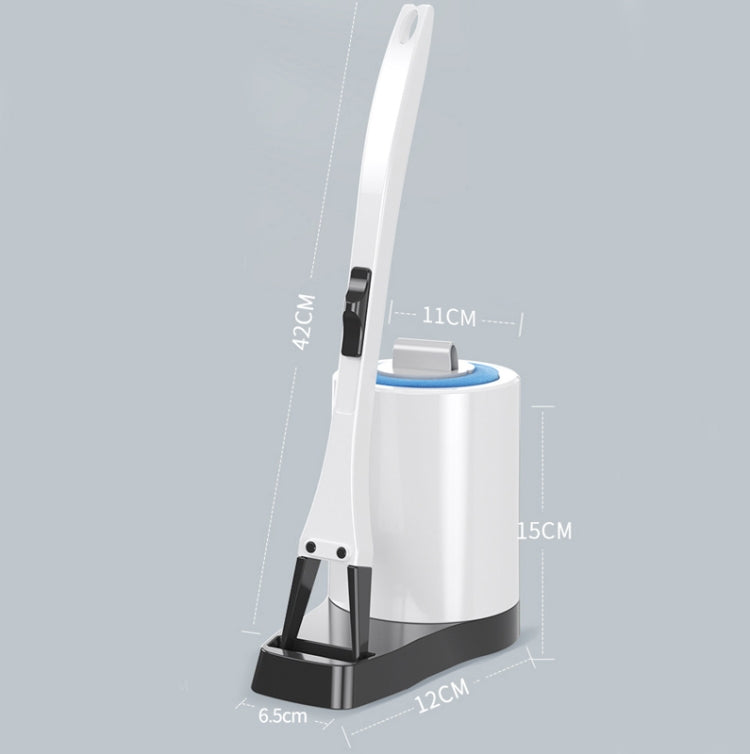 Disposable Toilet Brush Set Simple Disposable Cleaning Brush Household With Cleaning Liquid Toilet Brush With 10 Cleaning Heads
