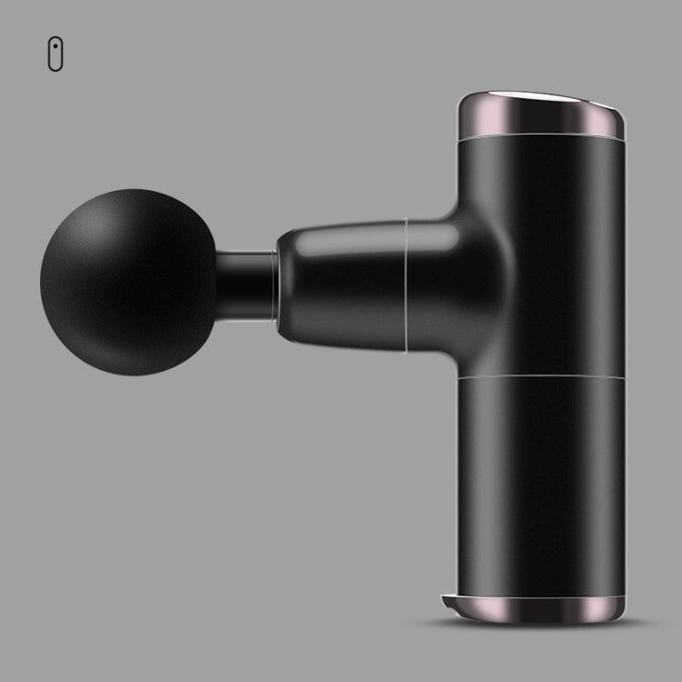 Fascia Gun Pocket Electric Shock Gun  Muscle Massage Gun, Specification: MiniA (Black)