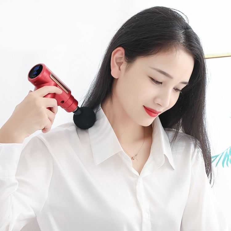 Fascia Gun Pocket Electric Shock Gun  Muscle Massage Gun, Specification: Classic Mini (Black)