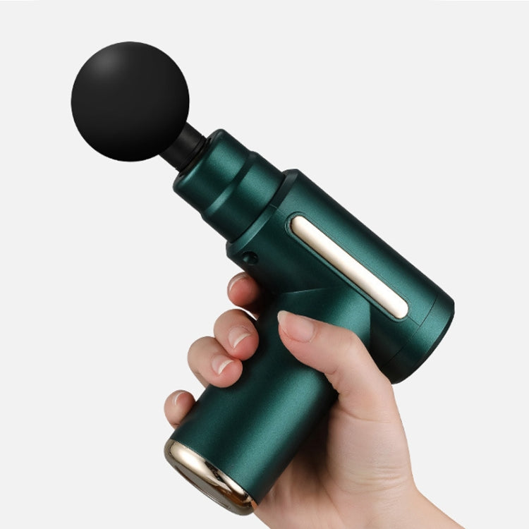 Fascia Gun Pocket Electric Shock Gun  Muscle Massage Gun, Specification: Classic Mini (Green)