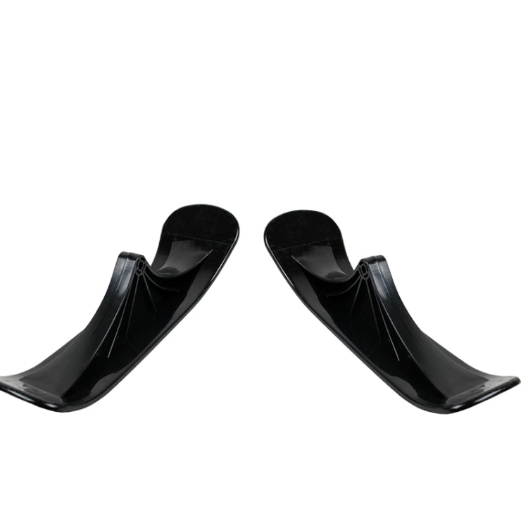 2 PCS Children Skating Scooter Sled Ski Vehicle Accessories Dual-Purpose Ski Vehicle Two-Wheeled Outdoor Equipment