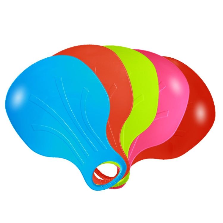 5 PCS Fan-Shaped Children Adult Thickened Wear-Resistant Grass Sliding Mat Sand Board Snowboard, Random Color Delivery